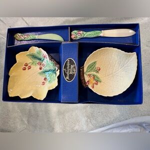 Vintage Collectible Carlton Ware Dish Set in the Australian Apple Blossom